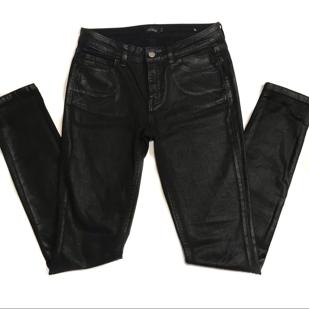 Kate Spade Black Let Loose Saturday Jeans 26